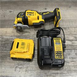 AS-IS DEWALT 20V MAX XR Cordless Brushless 3-Speed Oscillating Multi Tool Kit