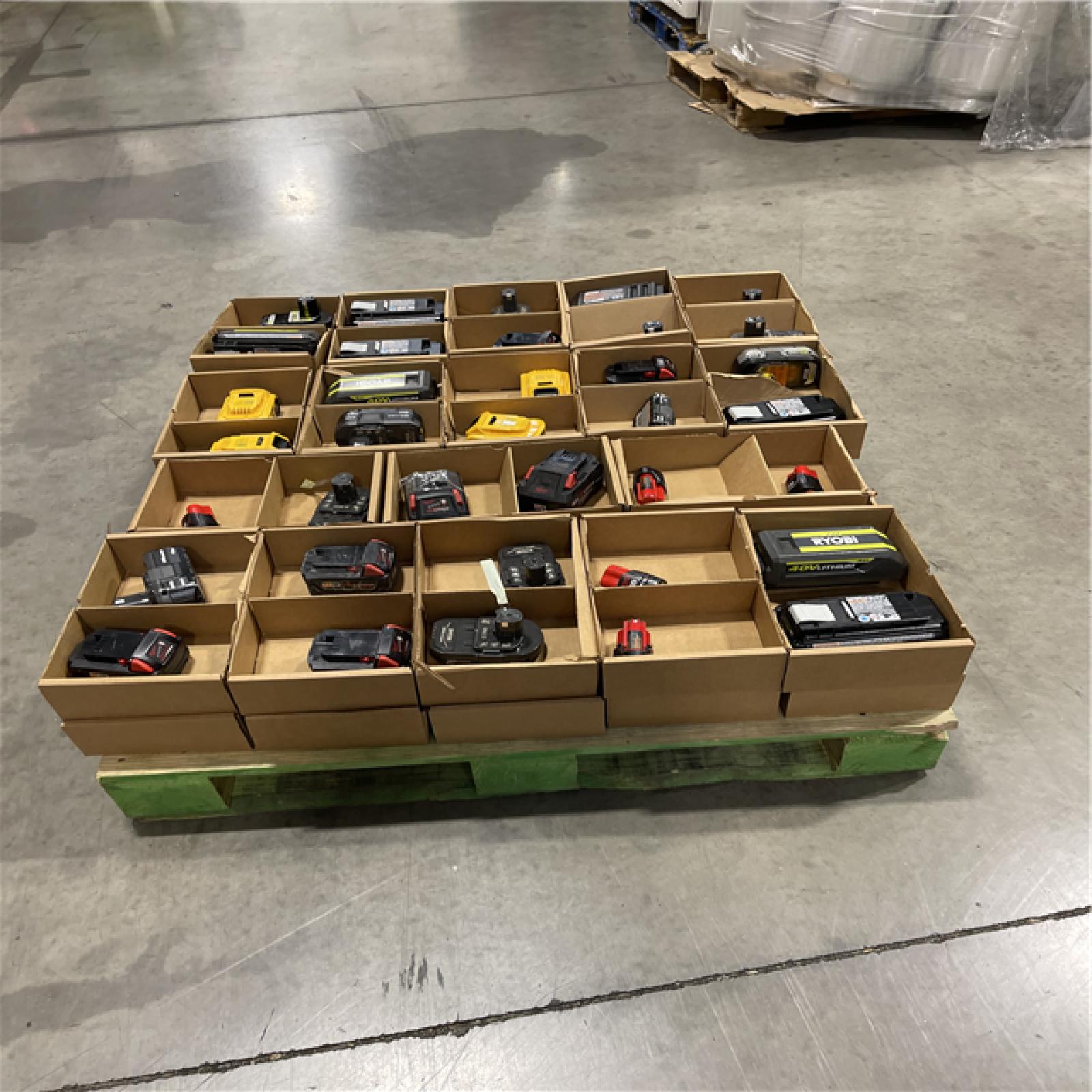 DALLAS LOCATION- AS-IS BATTERY PALLET