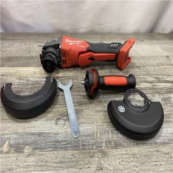 AS-IS Milwaukee FUEL 18V Lithium-Ion Brushless Cordless 4-1/2 in./5 in. Grinder with Variable Speed & Paddle Switch (Tool-Only)