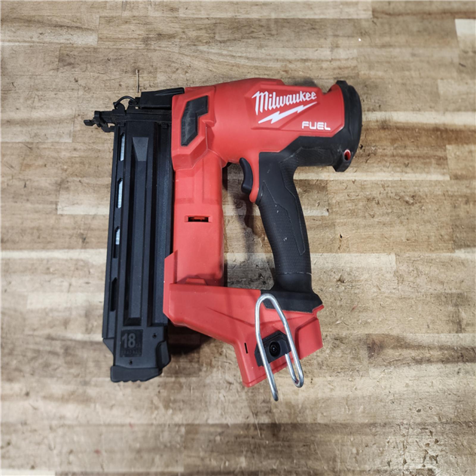 HOUSTON LOCATION - AS - IS Milwaukee FUEL 18-Volt Lithium-Ion Brushless Cordless Gen II 18-Gauge Brad Nailer (Tool-Only)