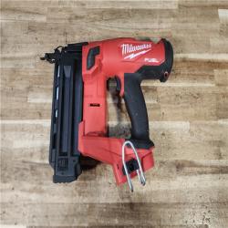 HOUSTON LOCATION - AS - IS Milwaukee FUEL 18-Volt Lithium-Ion Brushless Cordless Gen II 18-Gauge Brad Nailer (Tool-Only)
