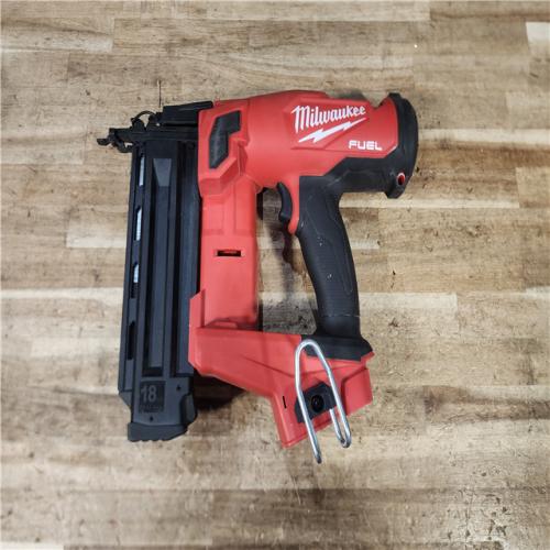 HOUSTON LOCATION - AS - IS Milwaukee FUEL 18-Volt Lithium-Ion Brushless Cordless Gen II 18-Gauge Brad Nailer (Tool-Only)