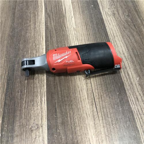 AS-IS Milwaukee FUEL 12-Volt Lithium-Ion Brushless Cordless High Speed 3/8 in. Ratchet (Tool-Only)