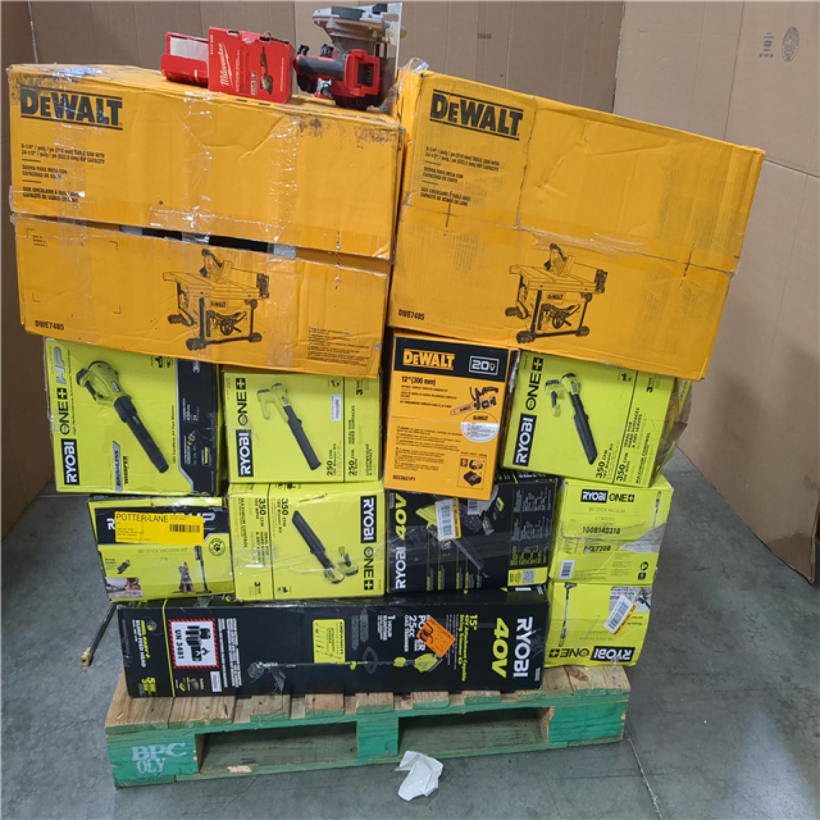 CALIFORNIA AS-IS TOOL PALLET