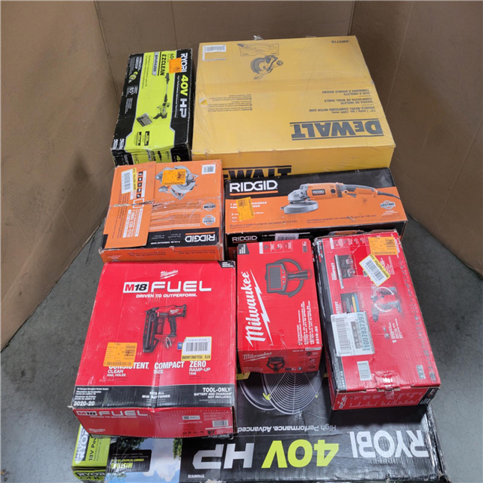 CALIFORNIA AS-IS TOOL PALLET