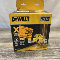 NEW - DEWALT 20V XR Lithium-Ion Starter Pack with 8.0 Ah and 4.0 Ah Battery Packs and Charger