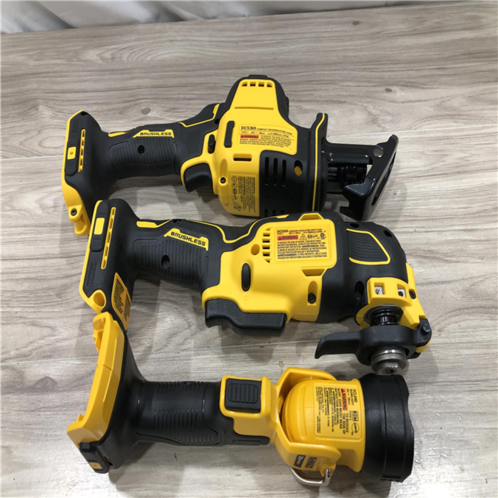 AS-IS DEWALT 20V MAX Lithium-Ion Cordless 7-Tool Combo Kit