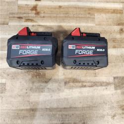 HOUSTON LOCATION - AS-IS MILWAUKEE FORGE BATTERY PACK QTY - 2