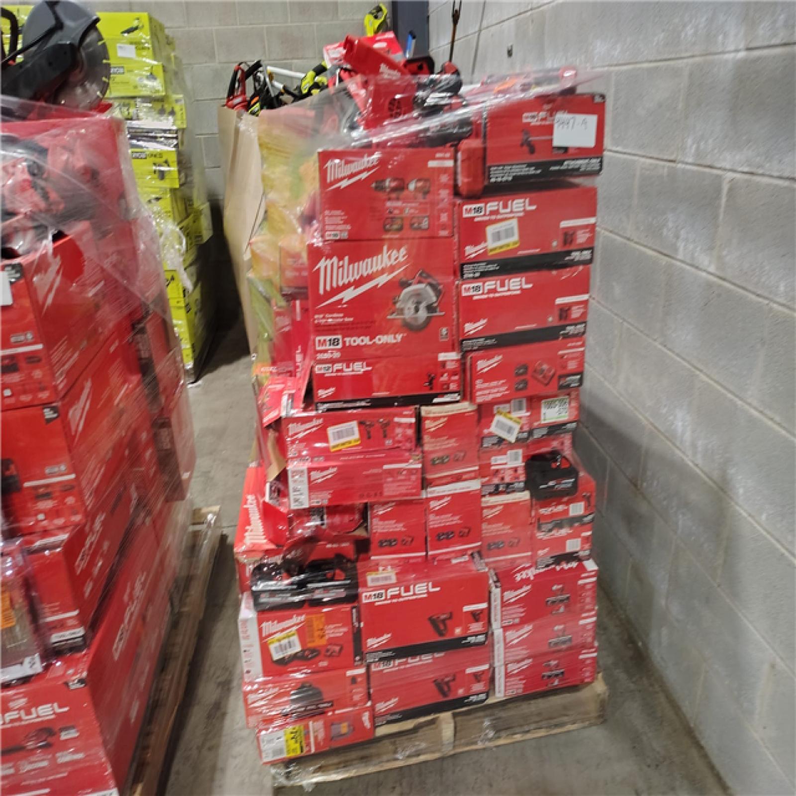 Pittston Location As-Is Power Tools Partial Truckload (11 Pallets) 4447-A
