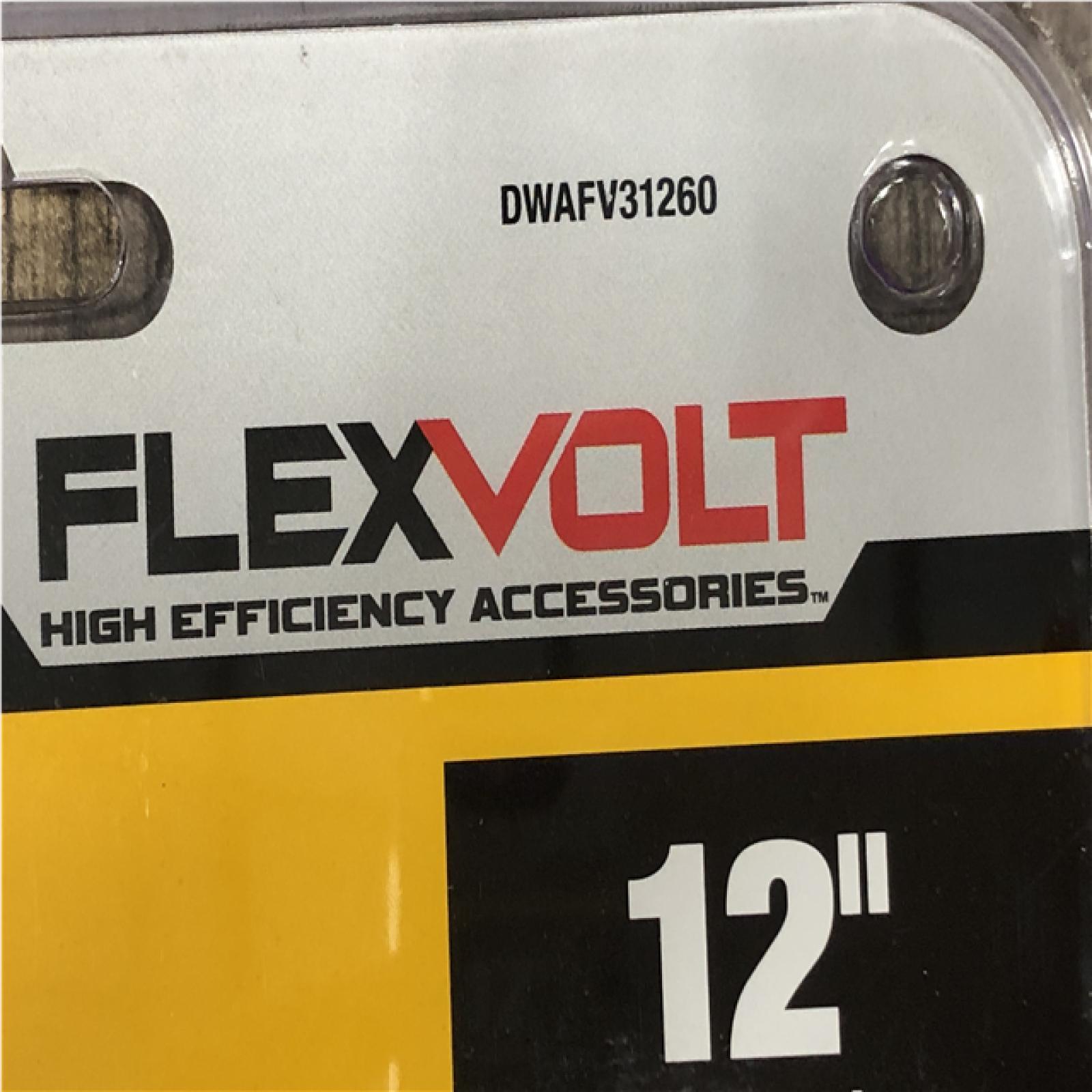 AS-IS DEWALT FLEXVOLT 12 in. 60-Teeth Carbide-Tipped Miter Saw Blade