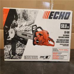 Phoenix NEW ECHO 20 in. 59.8 cc Gas 2-Stroke Rear Handle Timber Wolf Chainsaw