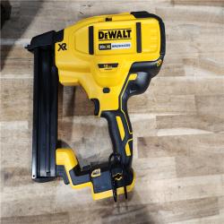 HOUSTON LOCATION - AS-IS DEWALT 20V MAX XR Lithium-Ion Cordless 18-Gauge Narrow Crown Stapler Kit