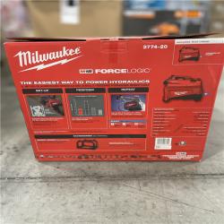 DALLAS LOCATION- NEW!- MILWAUKEE FORCE LOGIC M18 10 000 PSI HYDRAULIC PUMP (TOOL-ONLY)