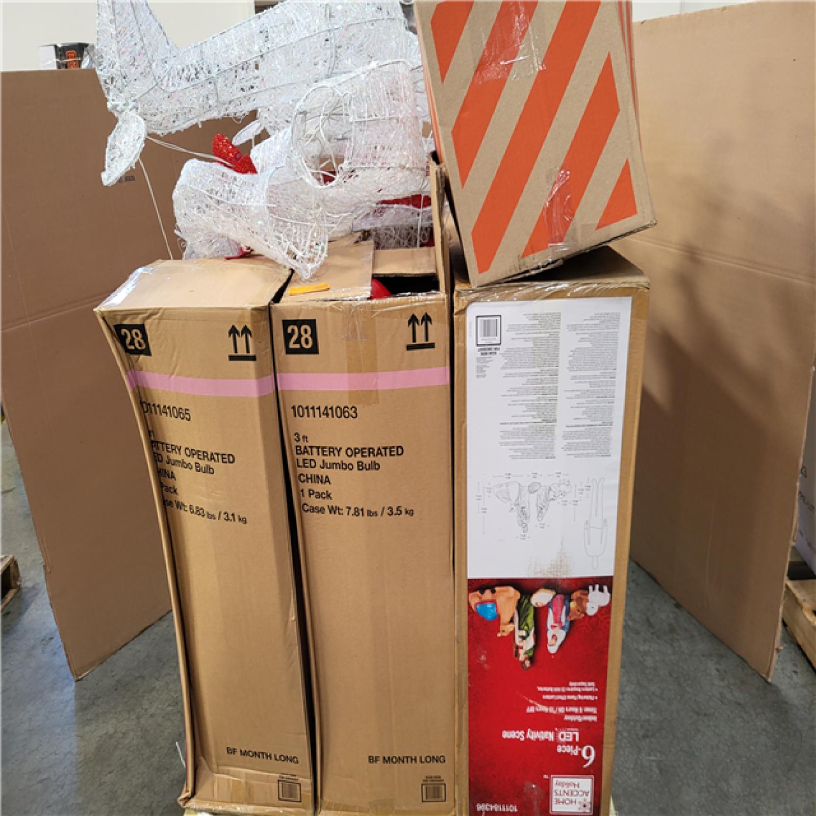 California AS-IS Holiday Pallet