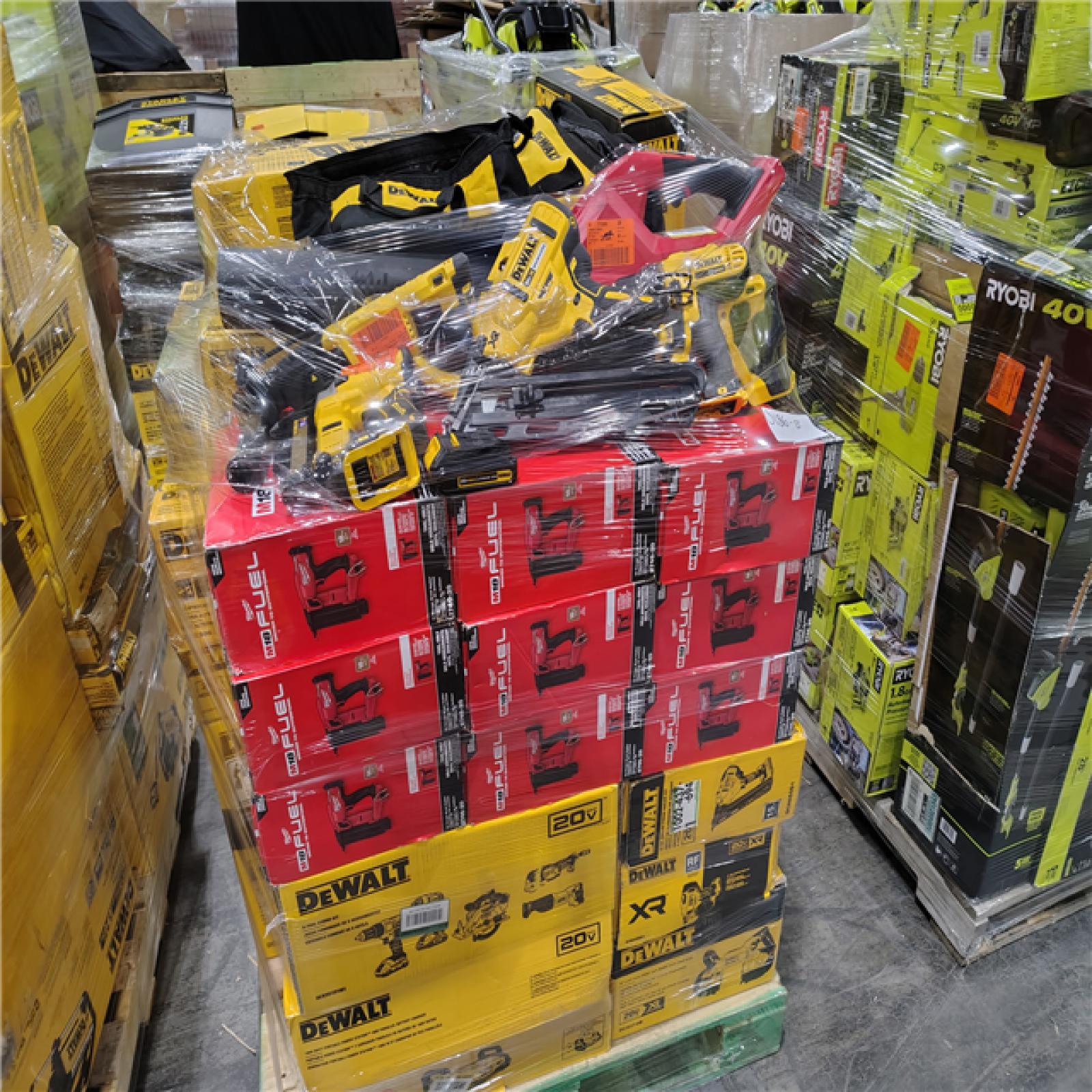 Pittston Location As-Is Power Tools Partial Truckload (13 Pallets) 0186-B