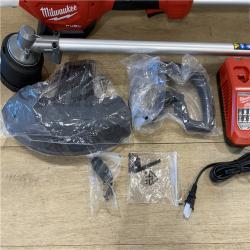 AS-IS Milwaukee FUEL 18V 16 in. Brushless Cordless Battery Powered String Trimmer Kit