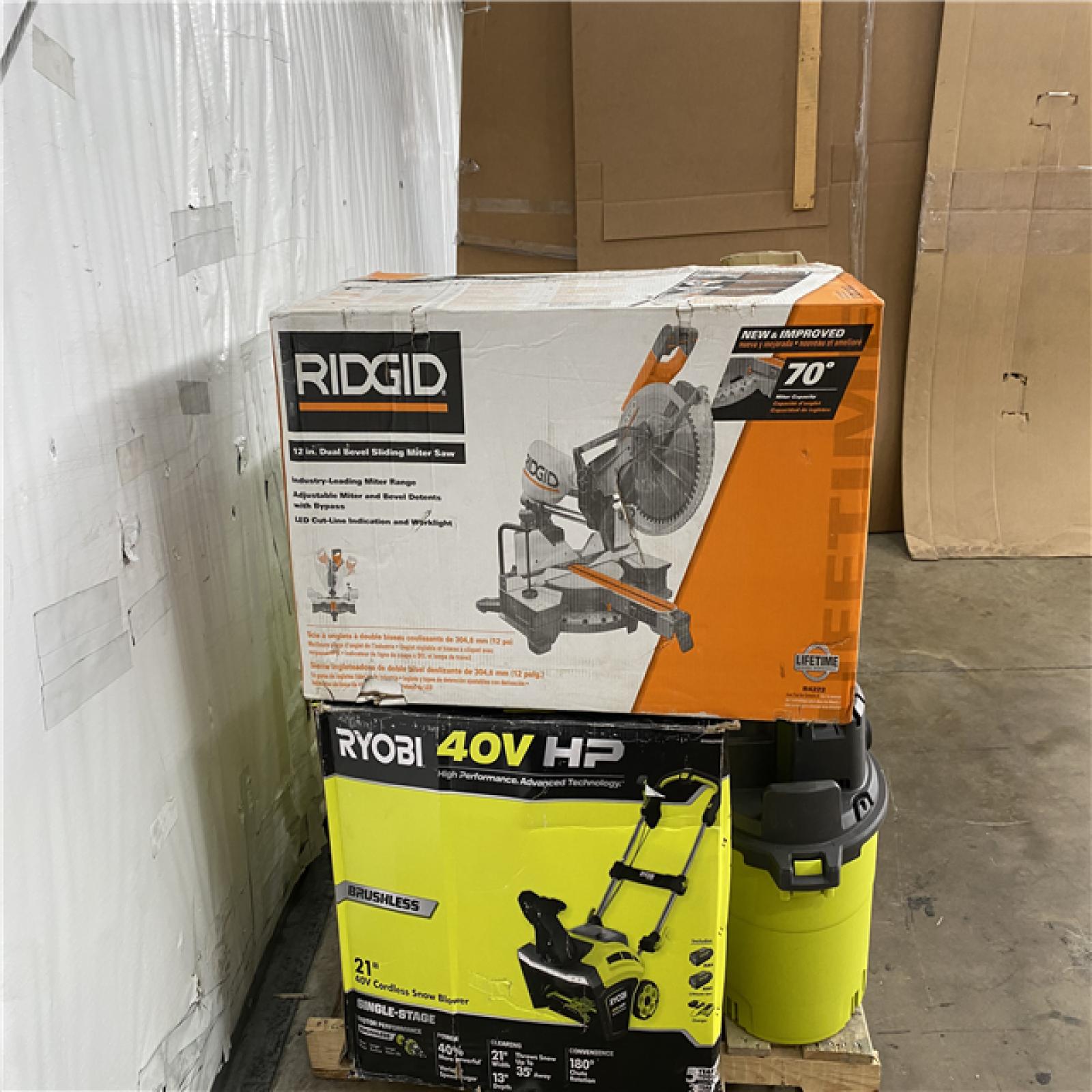 Houston Location AS IS - Tool Pallet