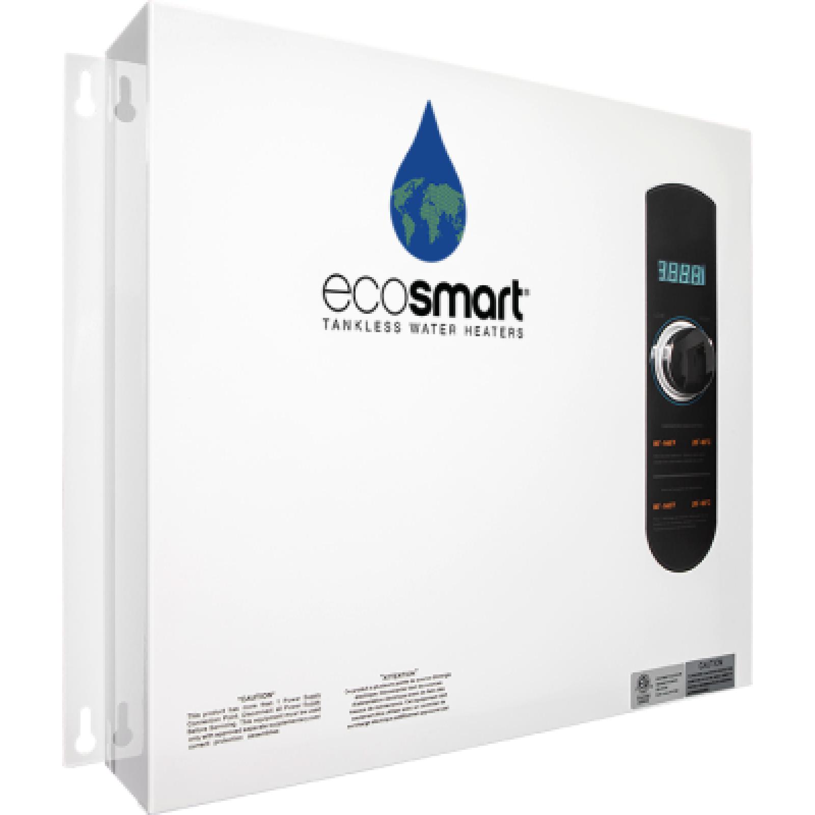 HOUSTON LOCATION - AS-IS (NEW) ECOSMART ECO36 TANKLESS ELECTRIC WATER HEATER