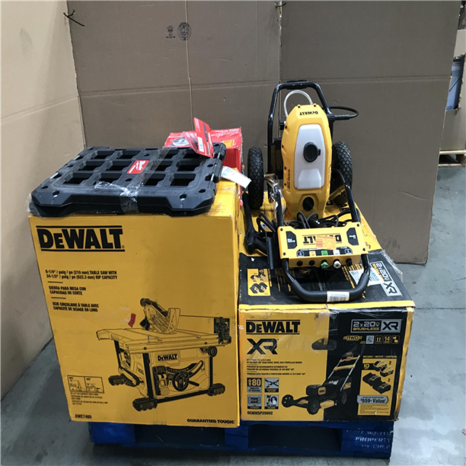 CALIFORNIA AS-IS TOOL PALLET