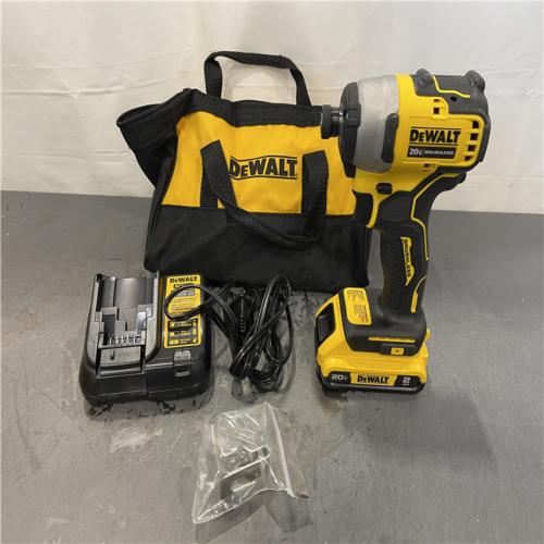 AS-IS - DEWALT ATOMIC 20V MAX* Brushless Cordless Compact 1/4 in. Impact Driver Kit