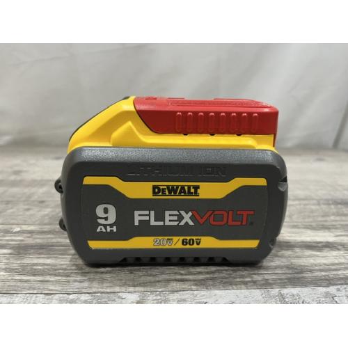 AS-IS DEWALT FLEXVOLT 20V/60V MAX Lithium-Ion 9.0Ah Battery