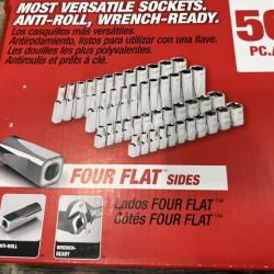NEW - Milwaukee 1/4 in. Drive SAE/Metric Ratchet and Socket Mechanics Tool Set (50-Piece)
