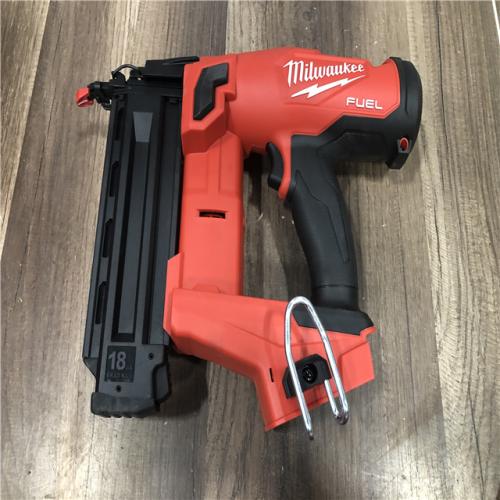 AS-IS Milwaukee FUEL 18-Volt Lithium-Ion Brushless Cordless Gen II 18-Gauge Brad Nailer (Tool-Only)