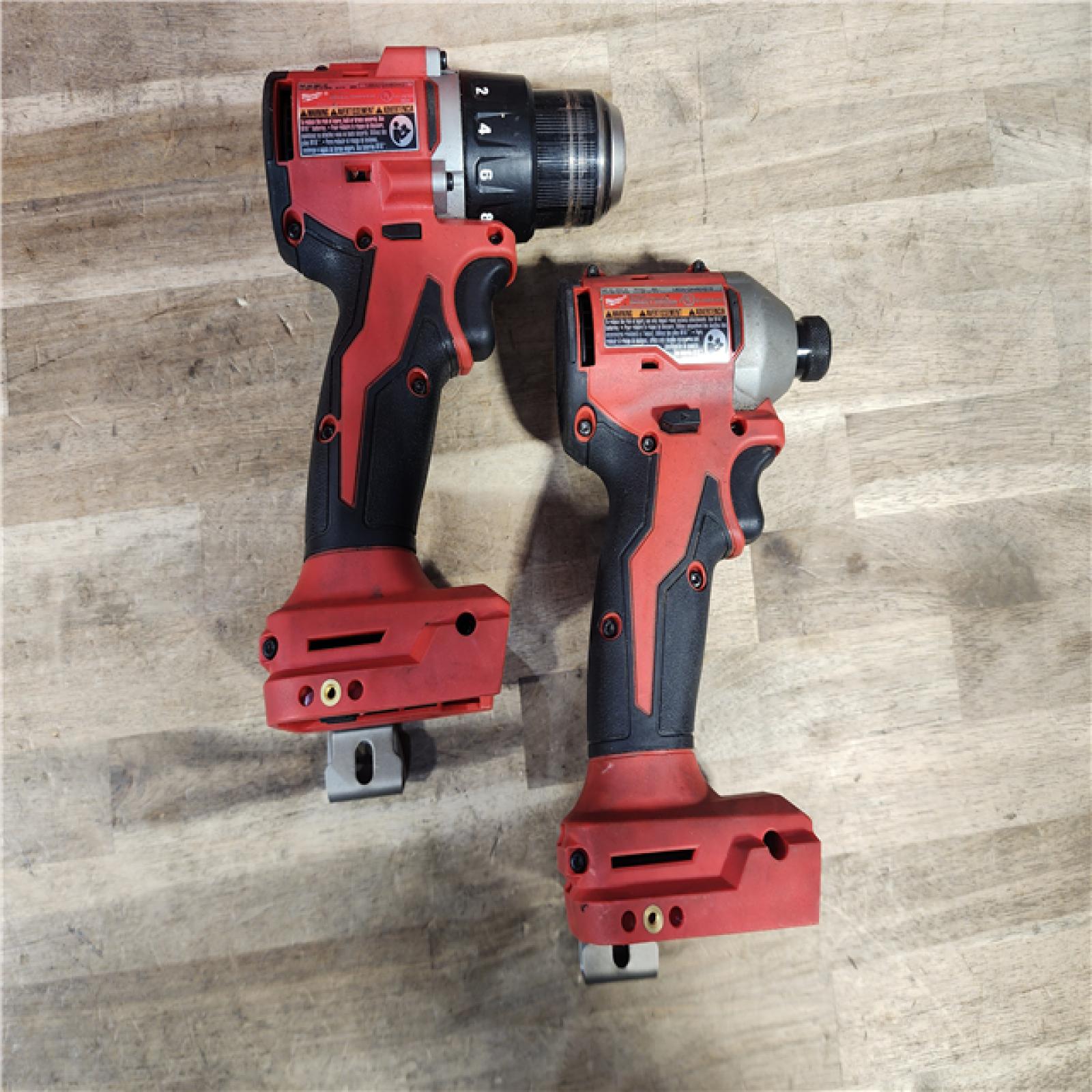 HOUSTON LOCATION - AS-IS Milwaukee M18 Compact Brushless 2-Tool Combo Kit