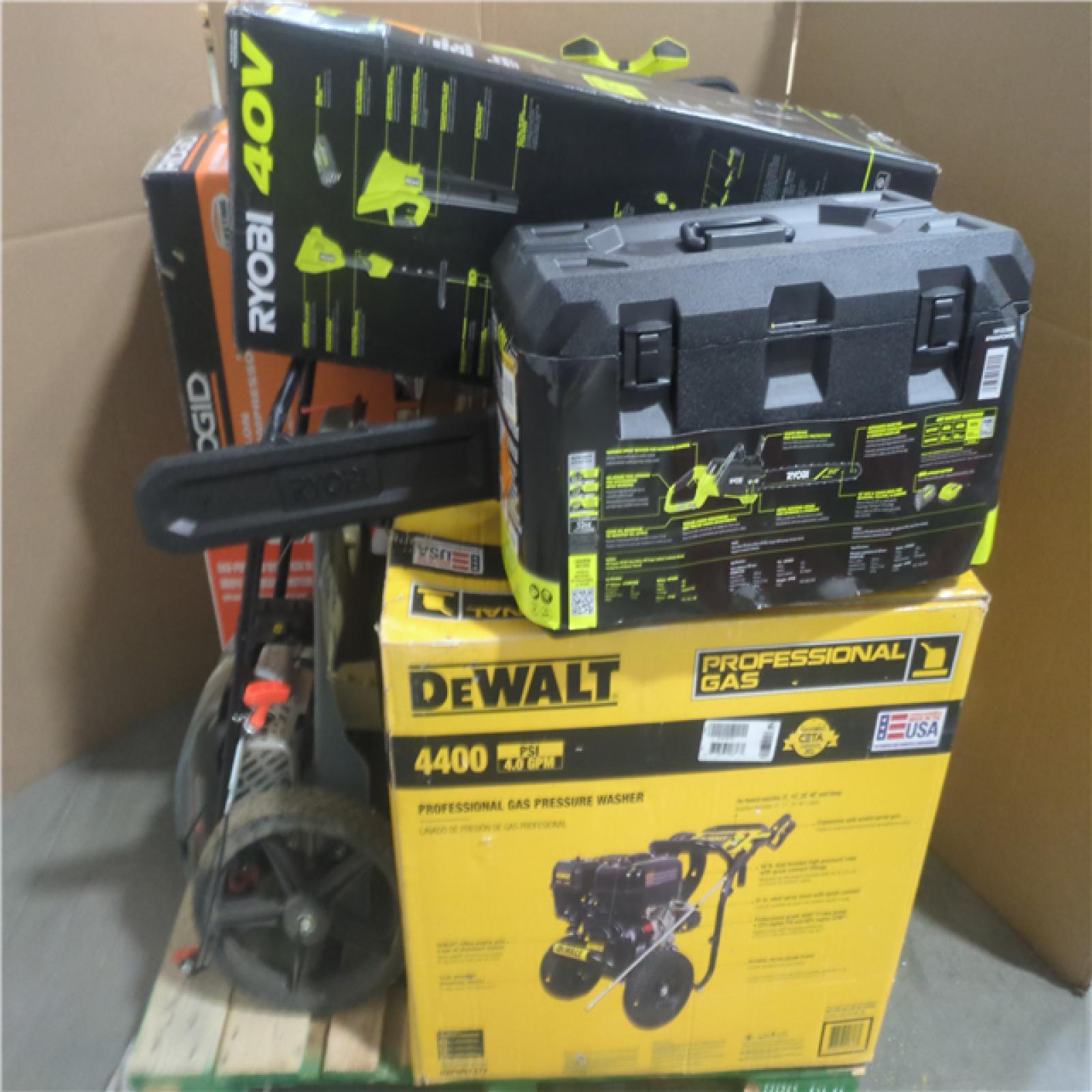 California AS-IS OUTDOOR POWER EQUIPMENT