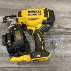 AS-IS DEWALT 20V MAX 15-Degree Electric Cordless Roofing Nailer (Tool Only)