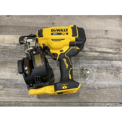 AS-IS DEWALT 20V MAX 15-Degree Electric Cordless Roofing Nailer (Tool Only)