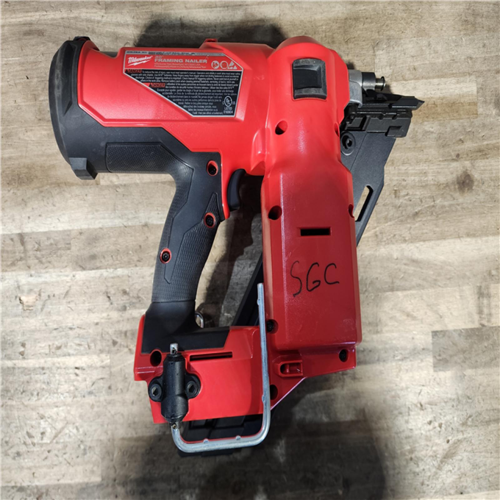 HOUSTON LOCATION - AS-IS M18 FUEL 3-1/2 in. 18-Volt 30-Degree Lithium-Ion Brushless Cordless Framing Nailer (Tool-Only)