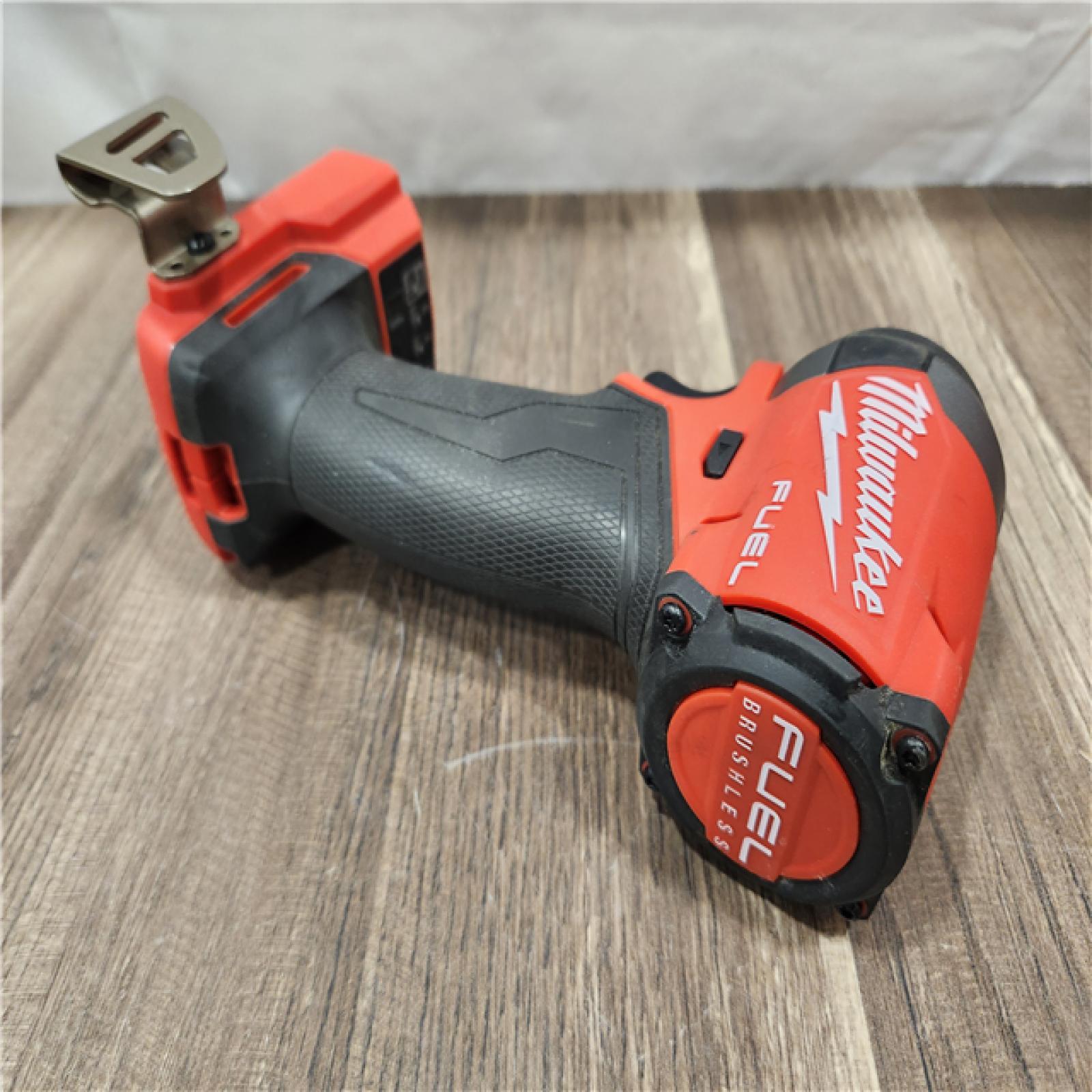 AS-IS- Milwaukee 18V Lithium-Ion Brushless Cordless 1/4 Hex Impact Driver (Tool-Only)