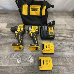 AS-IS DEWALT ATOMIC 20-Volt MAX Lithium-Ion Cordless Combo Kit