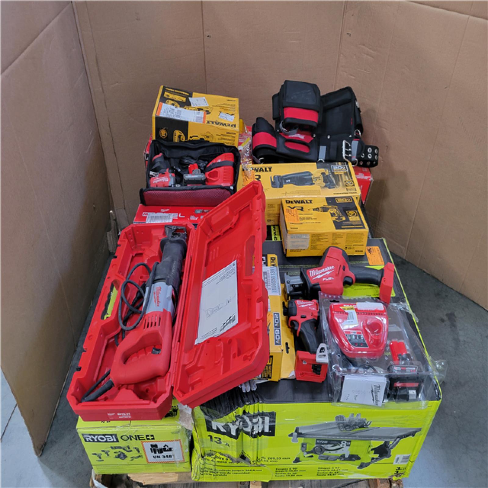 CALIFORNIA AS-IS TOOL PALLET