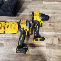 HOUSTON LOCATION - AS - IS DEWALT 2 TOOL COMBO KIT W/ (2) BATTERY & CHARGER