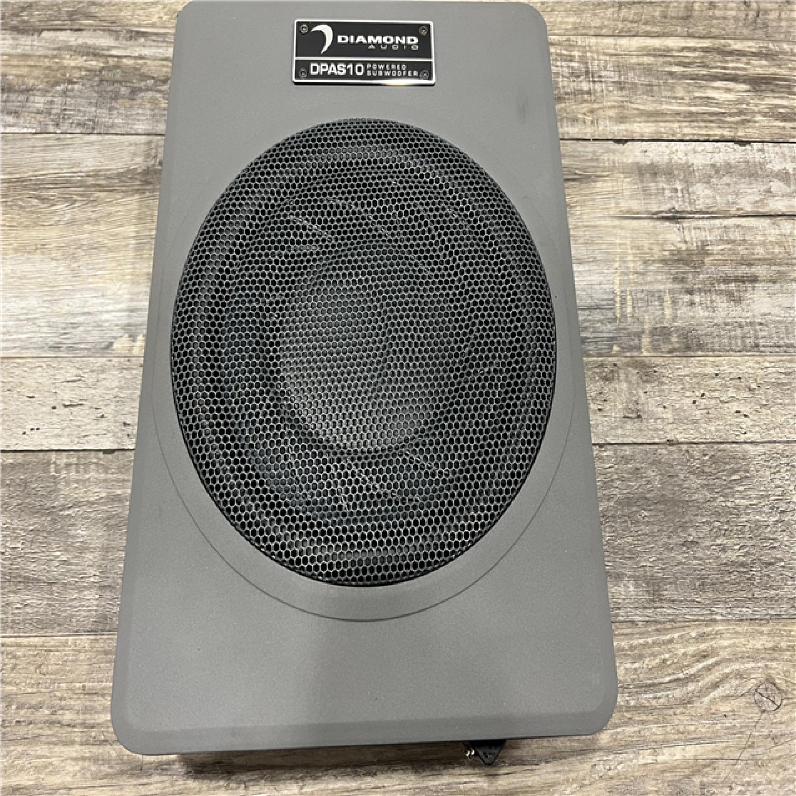 AS-IS Diamond Audio Dpas10 10 Powered Active Subwoofer