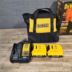 HOUSTON LOCATION - AS-IS DEWALT ATOMIC 20-Volt MAX Lithium-Ion Cordless Combo (2-Tool) Kit