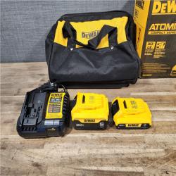 HOUSTON LOCATION - AS-IS DEWALT ATOMIC 20V MAX Lithium-Ion Cordless 2-Tool Combo Kit