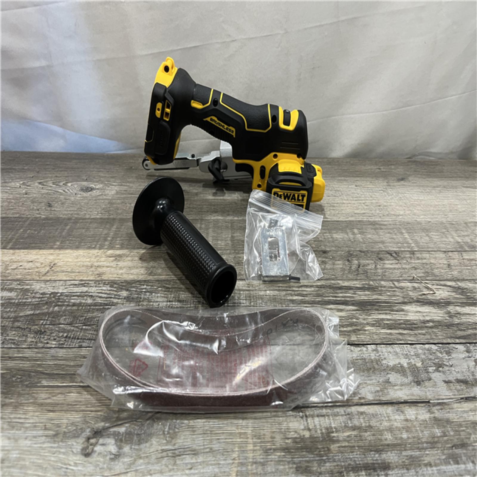 AS-IS DEWALT 20-Volt MAX XR 18 in. Cordless Bandfile (Tool-Only)