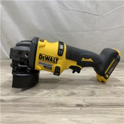 AS-IS DEWALT FLEXVOLT 60V MAX Cordless Brushless 4.5 in. to 6 in. Small Angle Grinder with Kickback Brake (Tool Only)