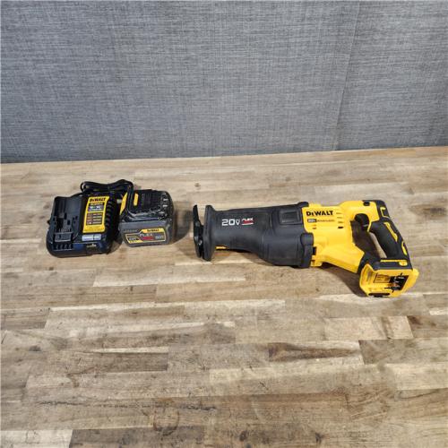 HOUSTON LOCATION - AS-IS DEWALT DCS386B 20V FLEXVOLT Advantage Reciprocating Saw W/ BATTERY & CHARGER