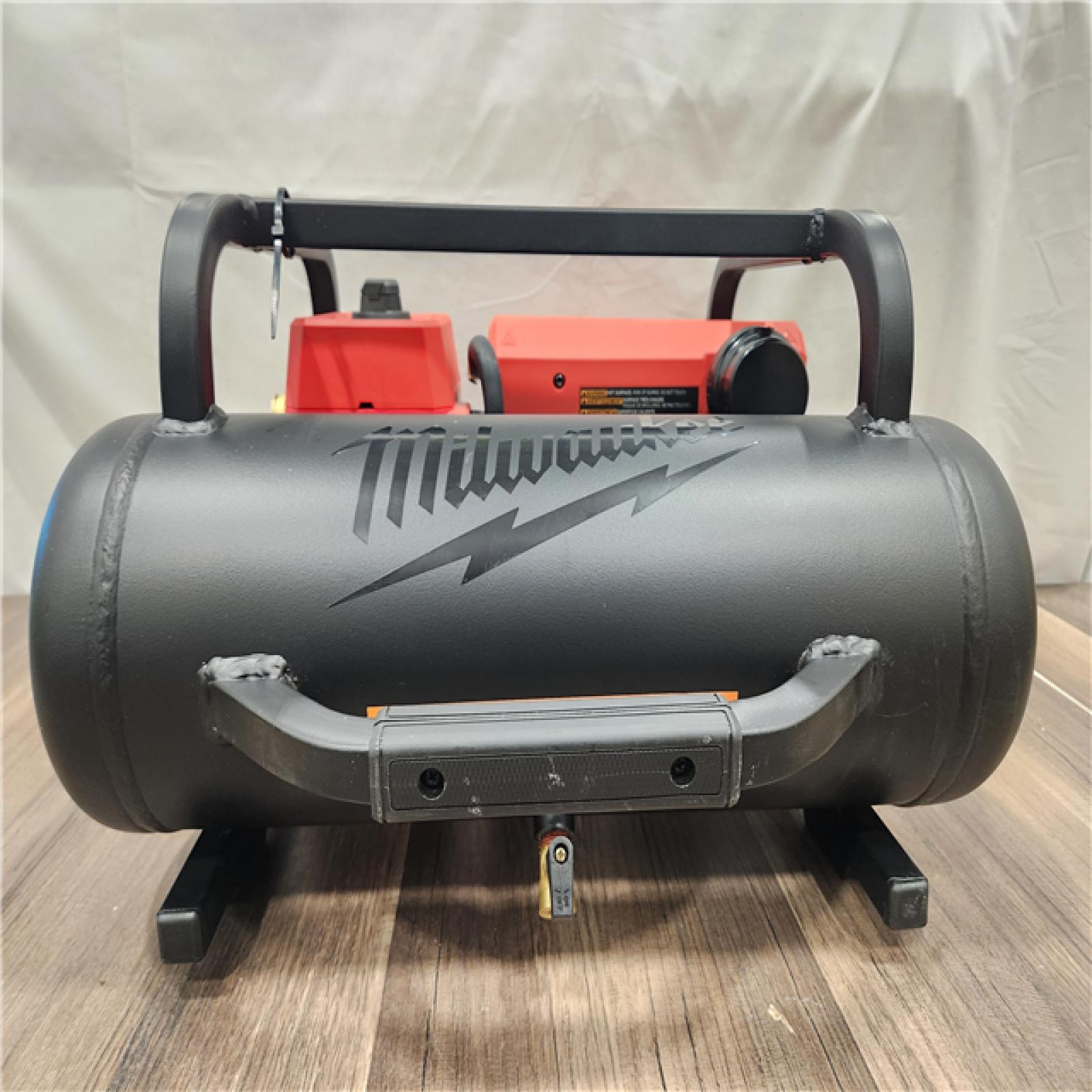 AS-IS- Milwaukee FUEL 18-Volt Lithium-Ion Brushless Cordless 2 Gal. Electric Compact Quiet Compressor (Tool-Only)