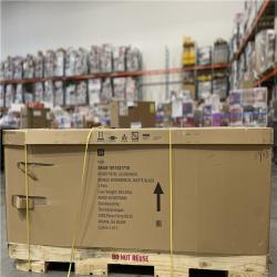 DALLAS LOCATION - Husky 96 in. W x 24 in. D 16-Drawer Heavy-Duty Mobile Workbench with Stainless Steel Top in Matte Black