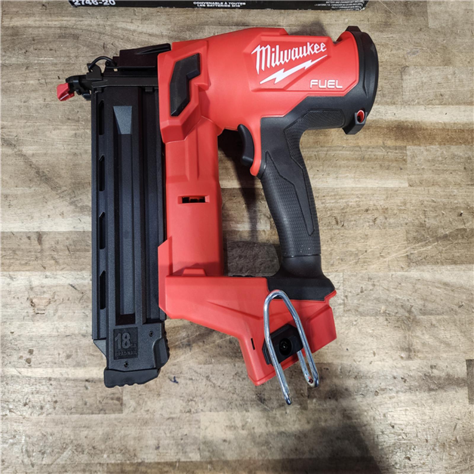 HOUSTON LOCATION - AS-IS Milwaukee FUEL 18-Volt Lithium-Ion Brushless Cordless Gen II 18-Gauge Brad Nailer (Tool-Only)