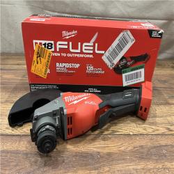 AS-IS Milwaukee M18 FUEL 4-1/2-6 Braking Grinder, Paddle Switch