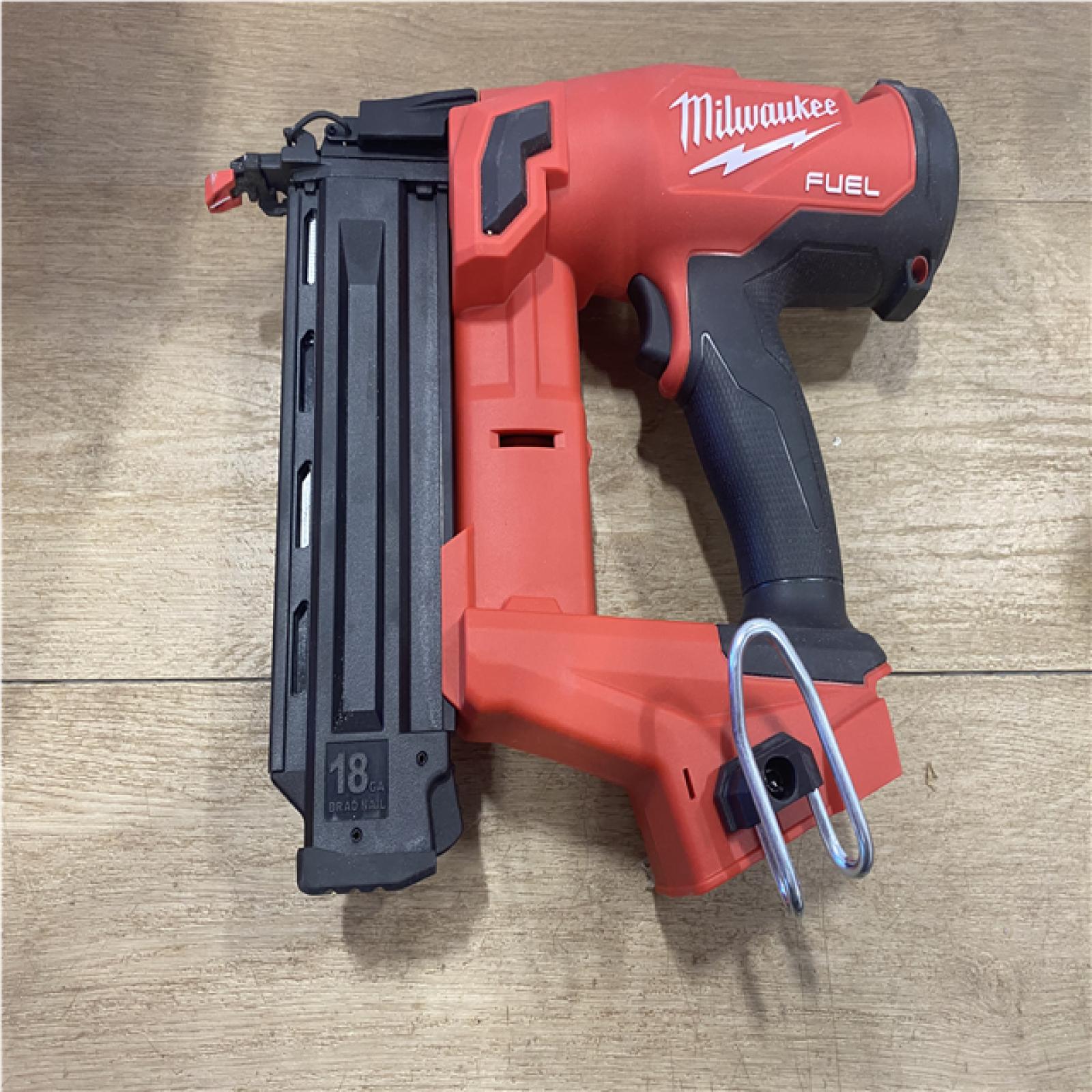 as-is Milwaukee FUEL 18-Volt Lithium-Ion Brushless Cordless Gen II 18-Gauge Brad Nailer (Tool-Only)