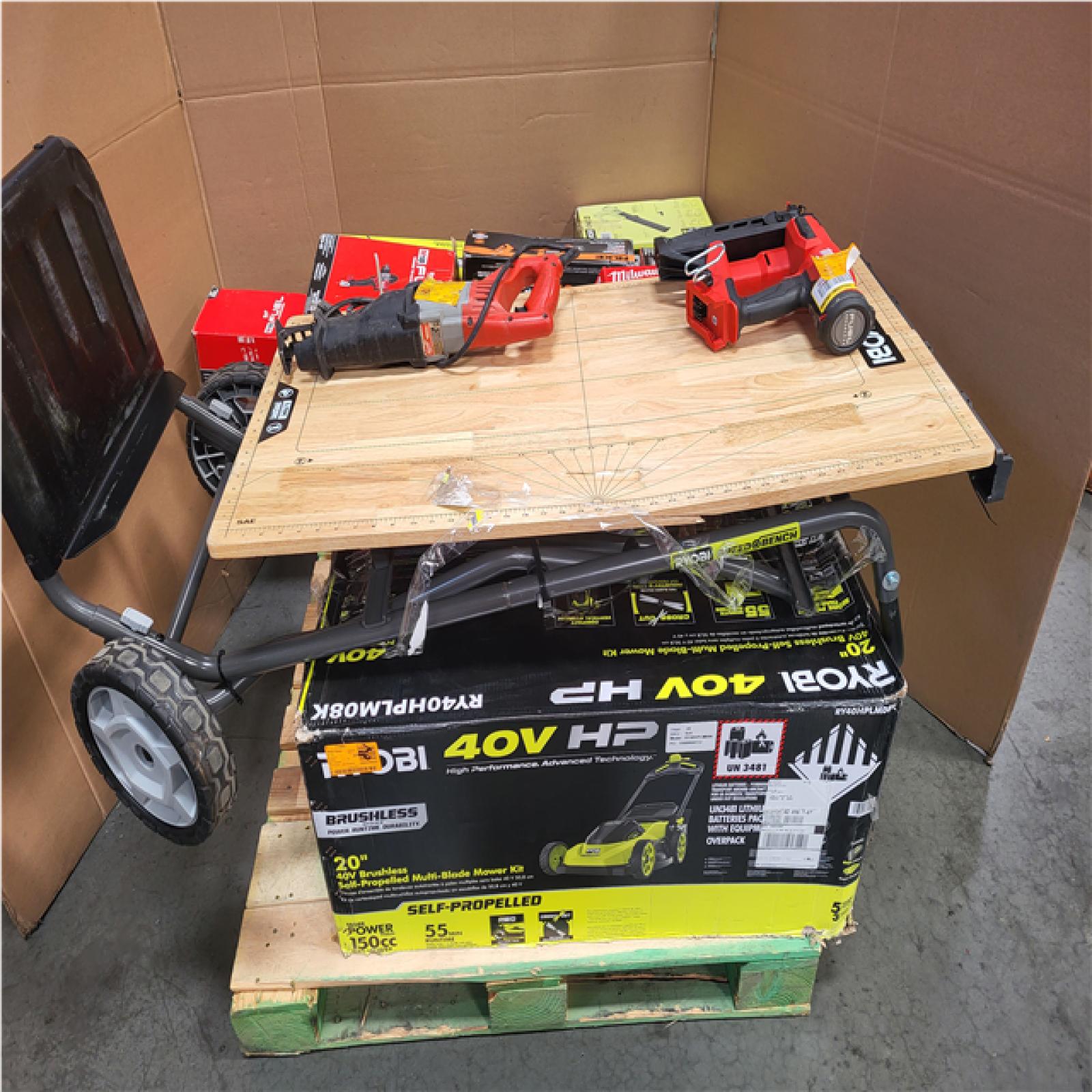 CALIFORNIA AS-IS TOOL PALLET