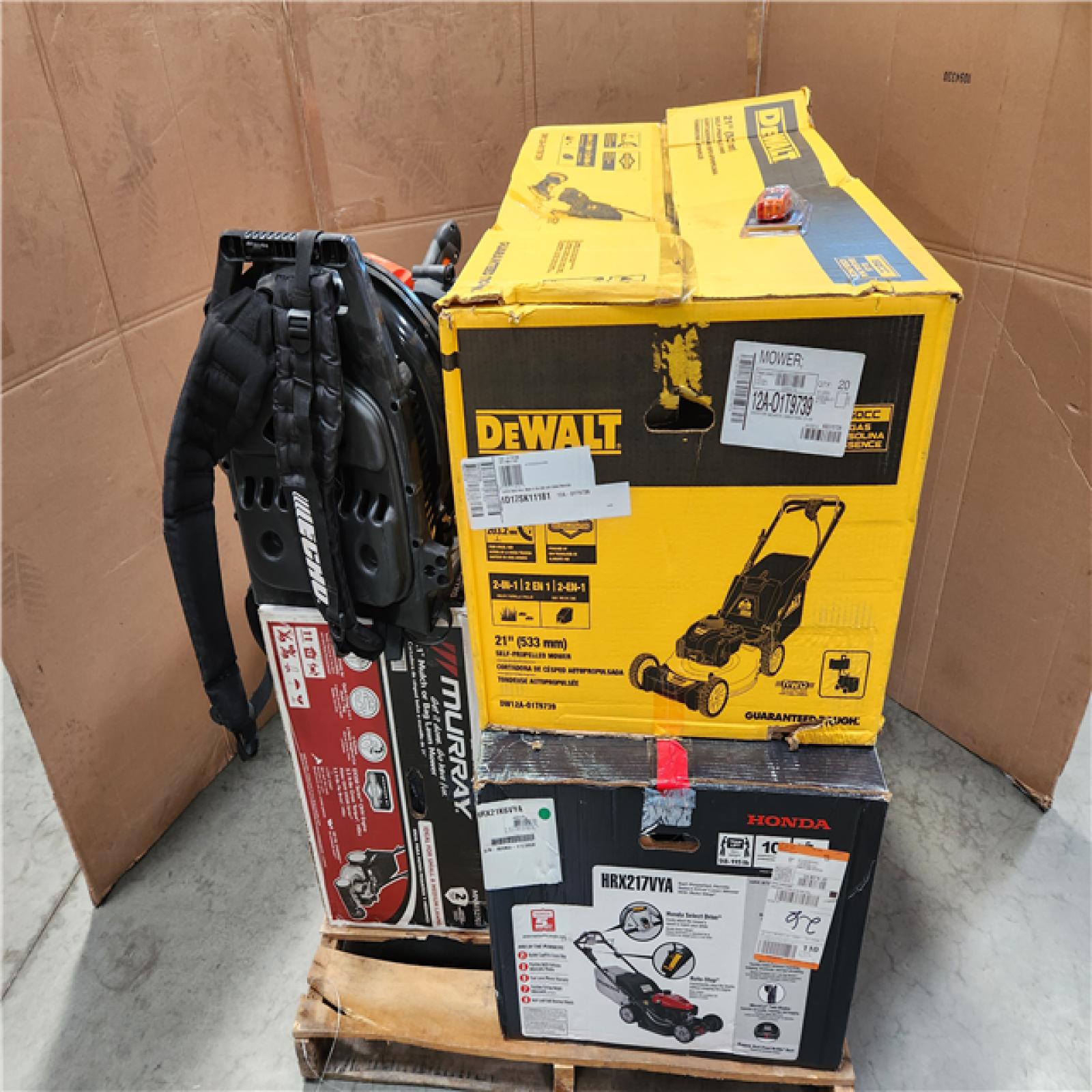 CALIFORNIA AS-IS OUTDOOR POWER EQUIPMENT