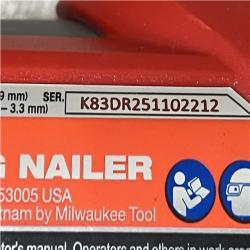 AS-IS Milwaukee FUEL 3-1/2 in. 18-Volt 30-Degree Lithium-Ion Brushless Cordless Framing Nailer (Tool-Only)